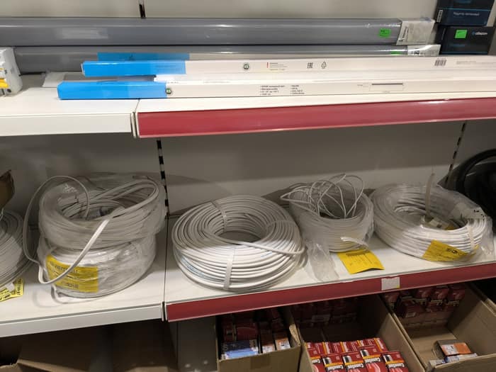 Электрические кабеля